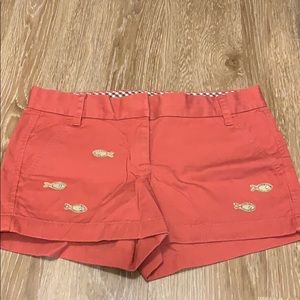 JCrew fish shorts